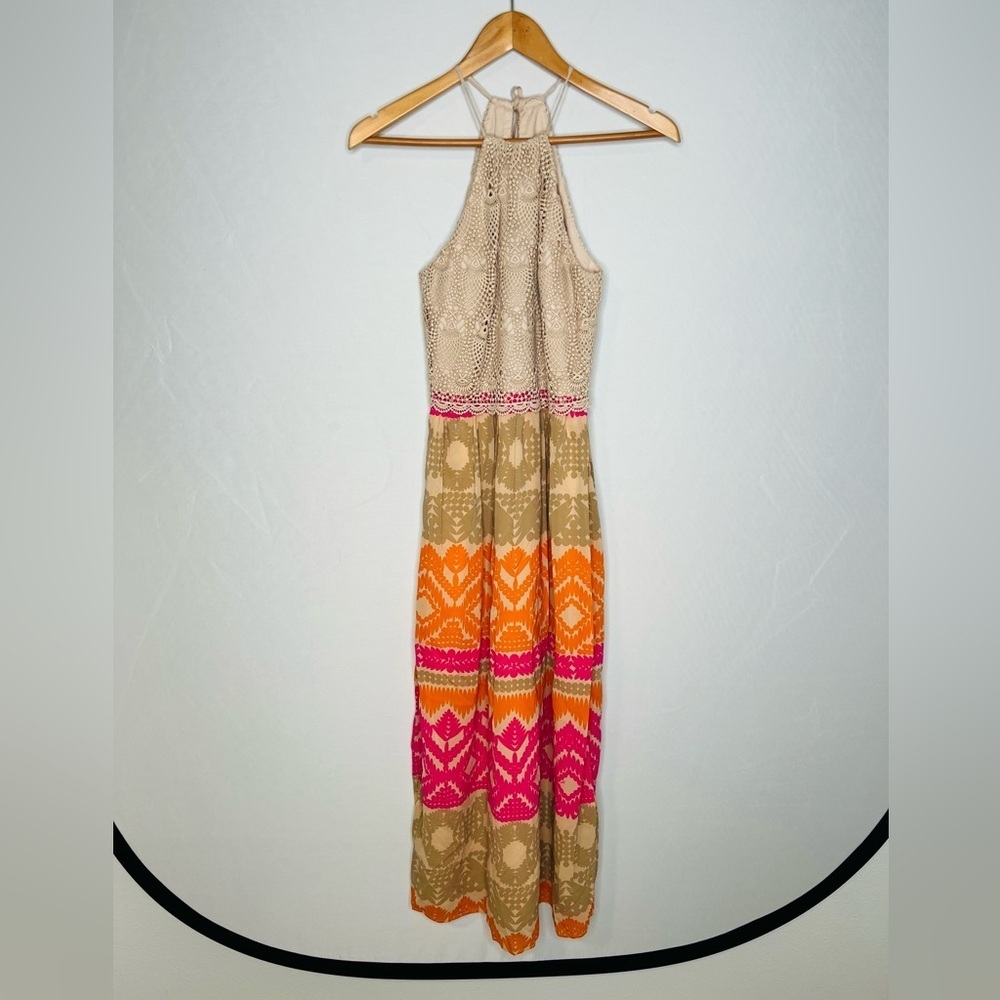 NWT! Trina Turk Anargosa Desert Maxi Dress. Size 0. - Picture 9 of 12